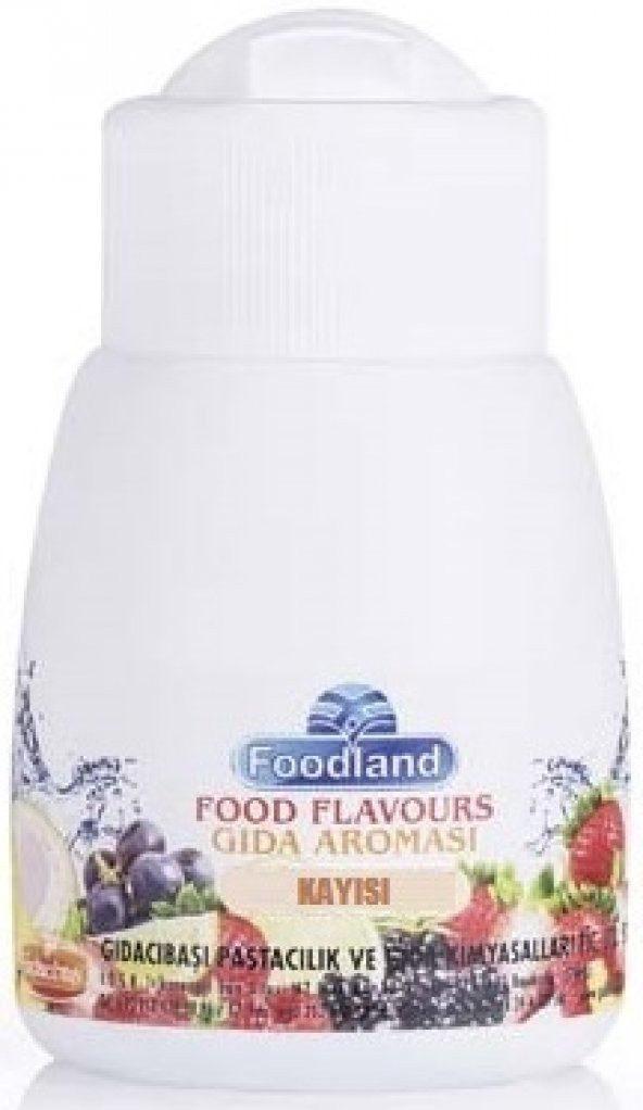 Foodland Gıda Aroması 50 ml. Kayısı -Ücretsiz Kargo