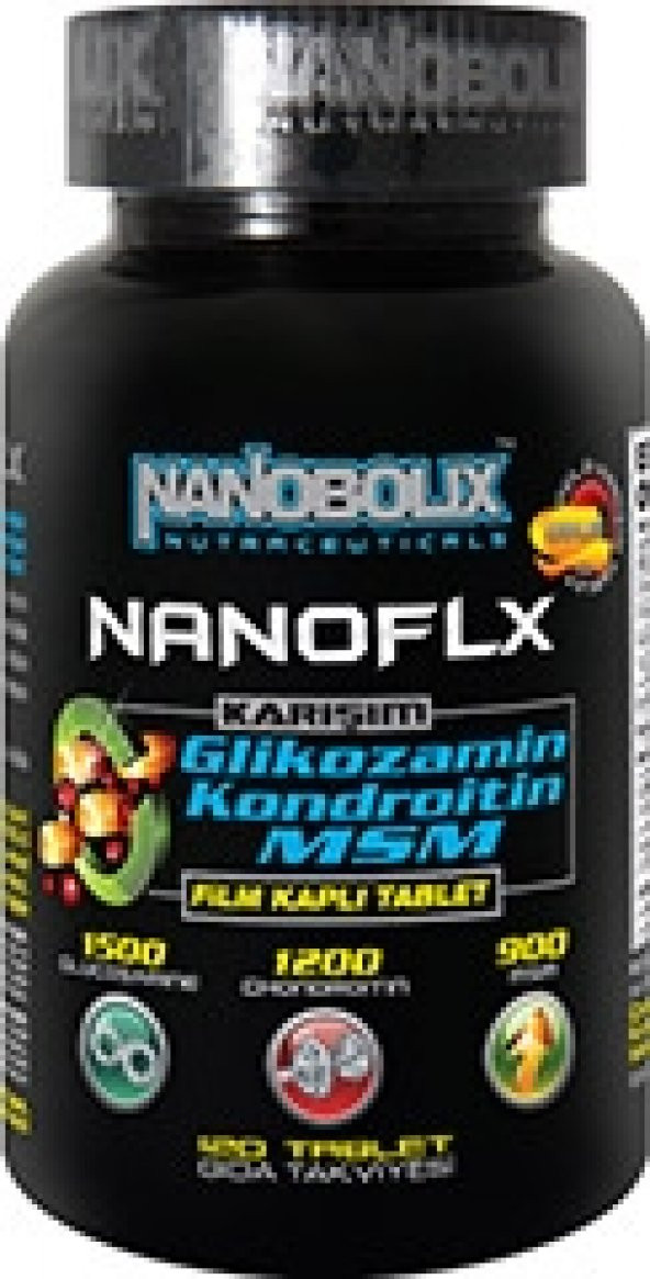 Nanobolix Glukozamin Kondroitin Msm 120 Tablet -Ücretsiz Kargo