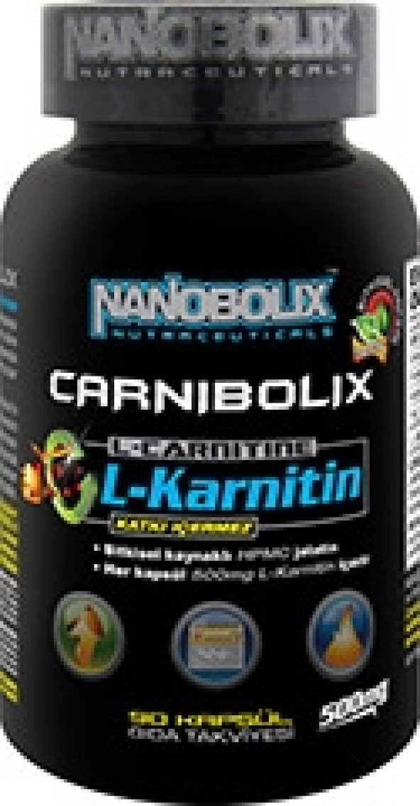 Nanobolix Carnibolix L-Karnitin ( L Carnitine ) 90 kp 500 mg