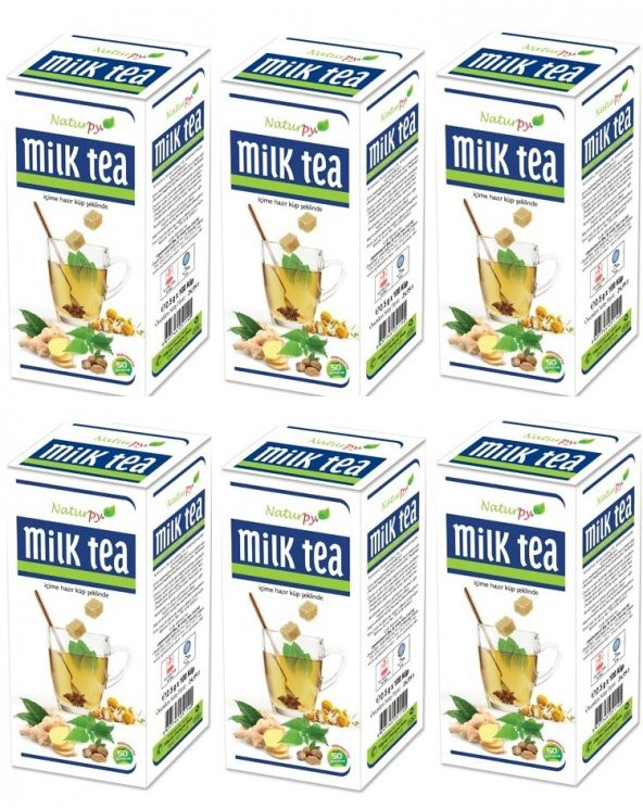 6 Kutu Naturpy Milk Tea Emziren Anne Çayı 250 gr - Ücretsiz Kargo