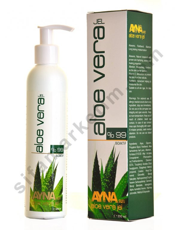 Aloe Vera Jel 200 ml . Ayna Sun Ücretsiz Kargo