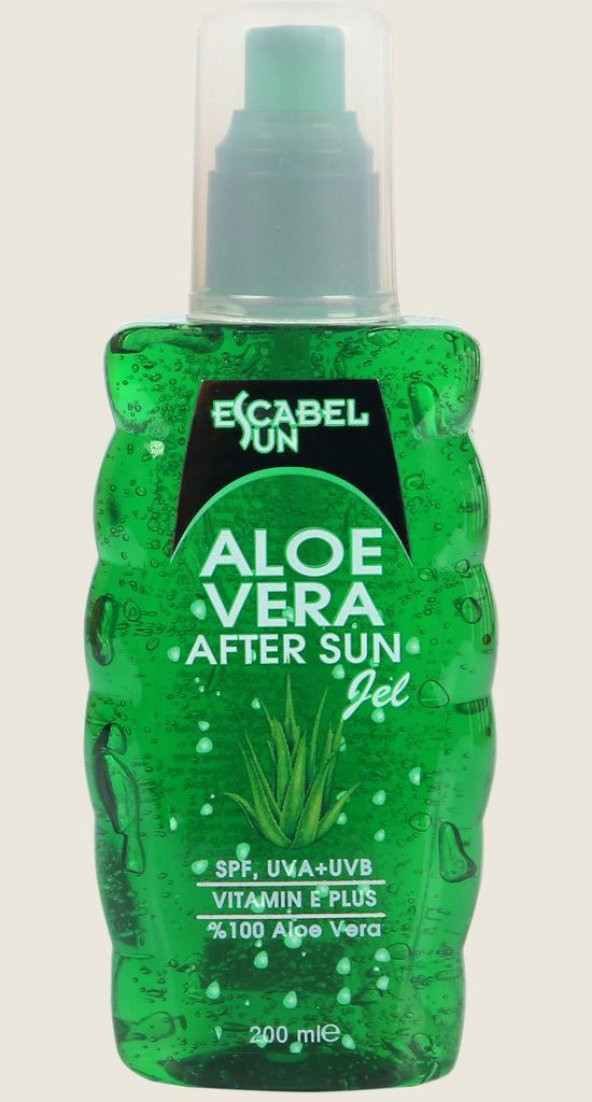 Escabel Sun Aloe Vera Jel After Sun Gel 200 ml. Vitamin E Plus