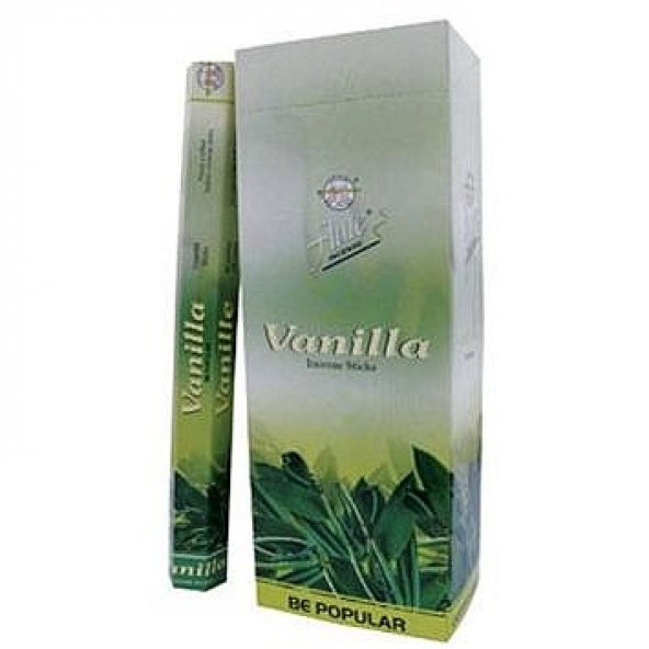 Tütsü Vanilya (Vanilla) 1 Paket 20 Çubuk (İncense Sticks)