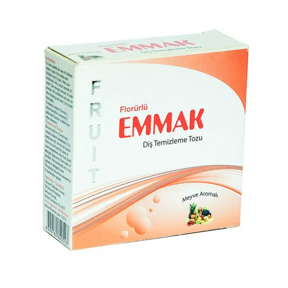 Diş Temizleme Tozu Meyve Aromalı 50Gr - 4