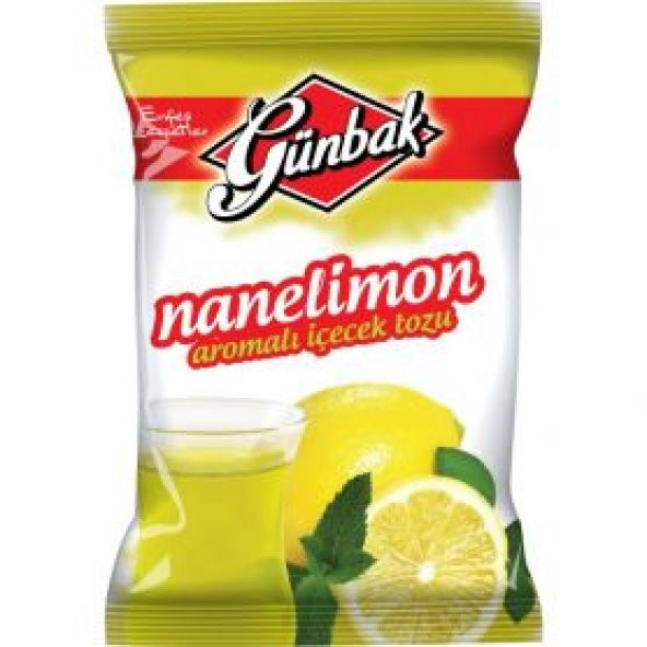 Günbak Nane Limon (Mentollü) İçecek Tozu 250 gr-Ücretsiz Kargo