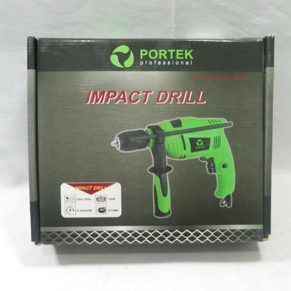 Portek Professional impact Drill Darbeli Matkap 750 W