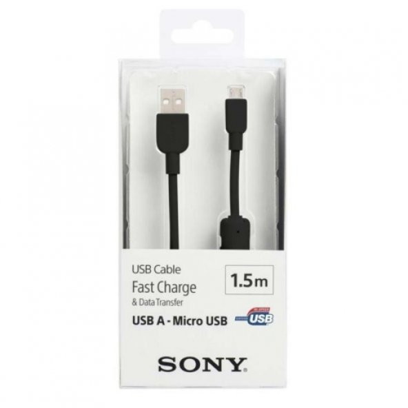 Sony Xperia CP-AB150 Micro USB Data Playstation Şarj Kablosu