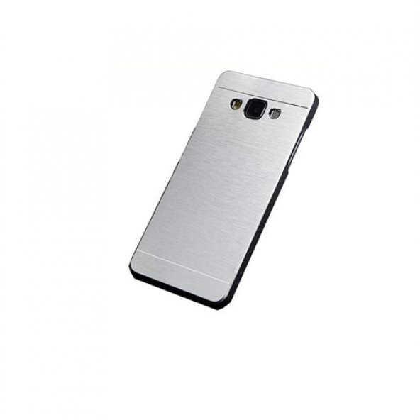 Kılıfshop Samsung Galaxy J5 Metal Kılıf (Gümüş)