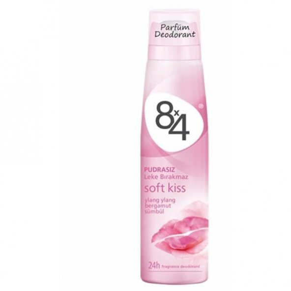 8*4 SOFT KISS  DEO SPRAY 150ml