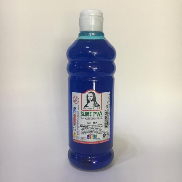 Südor Mona Lisa Slime (Slaym) Sıvı Yapıştırıcı Mavi 500 ml.