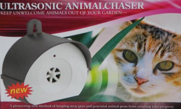 Leaven Ultrasonik Kedi Köpek Kovucu 200 m2 Savar Elektrikli Bahçe Tipi (LS 937) - 3