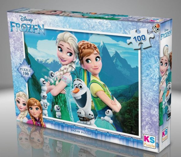 Ks Games 100 Parça Disney Frozen Puzzle