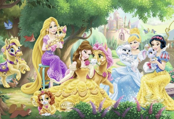 Ravensburger Disney Prensesin Arkadaşları 2x24 Parça Çocuk Puzzle