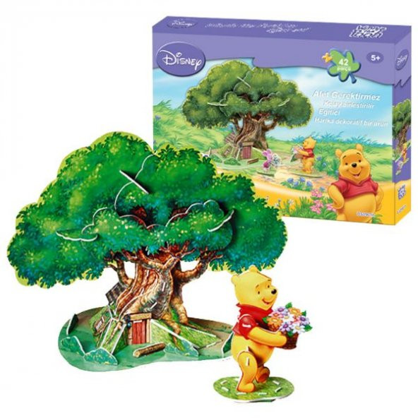 Cubic Fun 3 Boyutlu Puzzle Winnie The Poohun Ağaç Evi