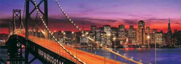 Ks Games 1000 Parça Puzzle Panorama Bridge of San Francisco