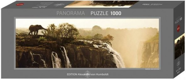 Heye 1000 Parça Panorama Puzzle Elephant