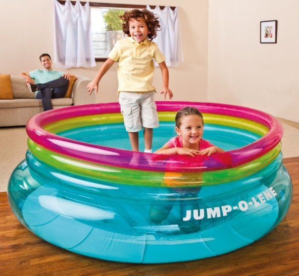 İntex 48267 Çocuklar İçin Renkli Zıplama Havuzu (Jump-O-Lene)