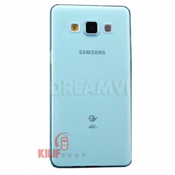Samsung Galaxy A5 Kılıf Ultra İnce 0.2 mm Mavi 2xFlim
