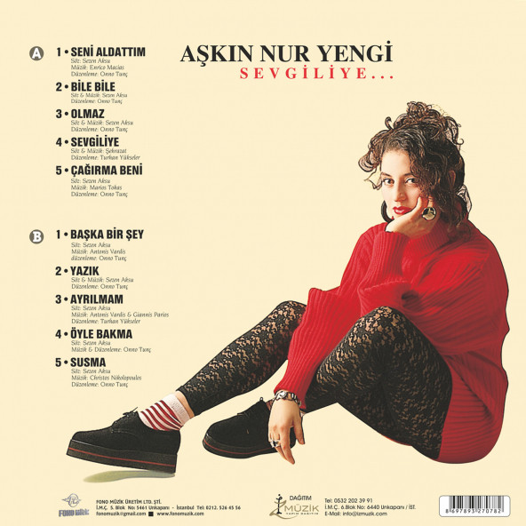 AŞKIN NUR YENGİ - SEVGİLİYE (LP) - 2
