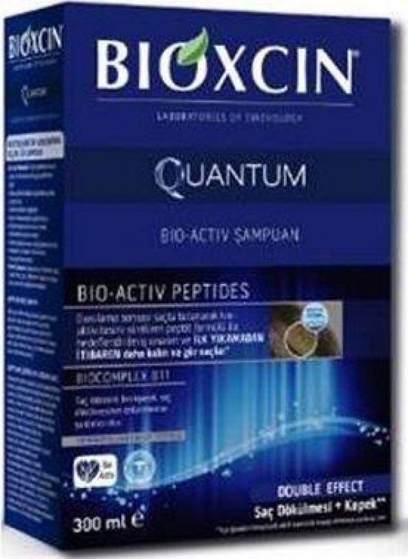 Bioxcin Quantum Double Effect Dökülmelere 300 ml Şampuan