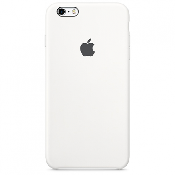 Apple Orijinal iPhone 6 Plus / 6s Plus  Beyaz Silikon Kılıf