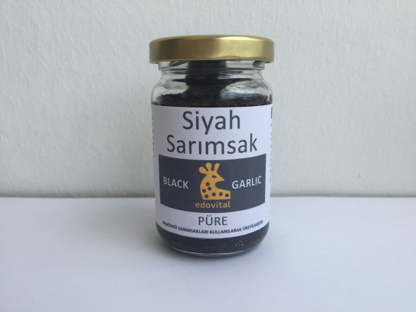 EdoVital Organik Taşköprü Siyah Sarımsağı Püre 100 Gr - 2