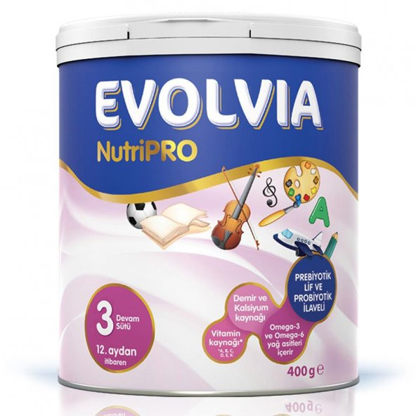 Evolvia Nutripro 3 no devam sütü 400 gr