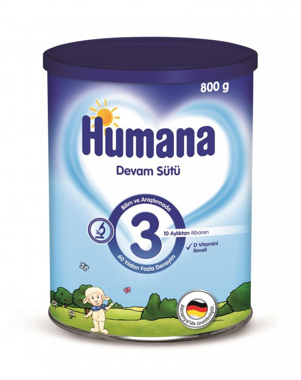 Humana 3 Devam Sütü 800 gr