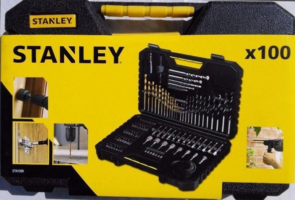 Stanley STA7205 100 Parça Delme ve Vidalama Uç Seti - 7