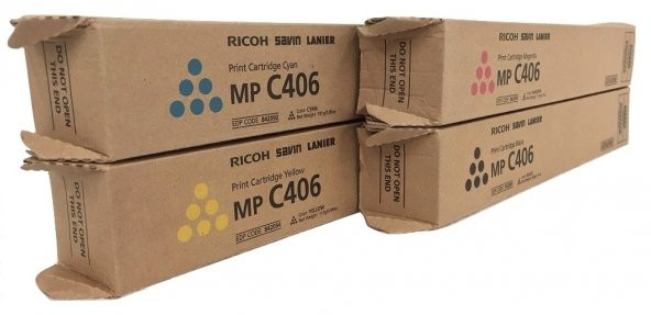 RICOH MP-C306Y MPC306/406/MPC307/MPC407 SARI TONER ORJİNAL 6K SYF