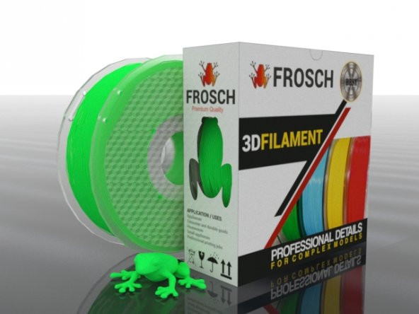 FROSCH PETG Transparan Yeşil 1,75 mm Filament