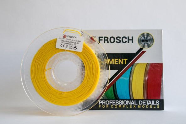 FROSCH TPE Koyu Sarı 1,75 mm Filament
