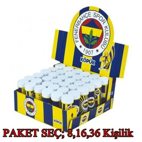 Fenerbahçe köpük,FB oyuncak sabun hediyelik Sarı Lacivert