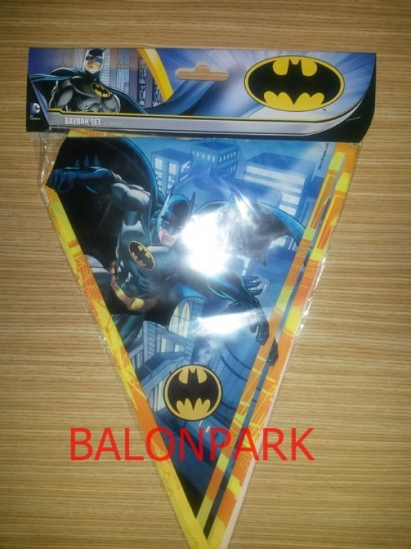 Batman 24 Kişilik 17 Parça Doğum Günü Set Maxi