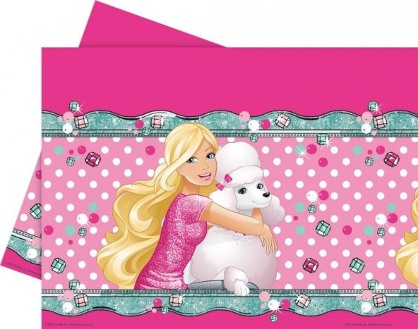 Barbie Parti Malzemeleri Seti Doğum Günü Süsleri 16 Kişilik - 5