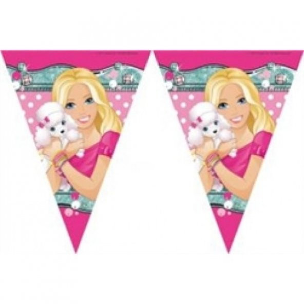 Barbie Parti Malzemeleri Seti Doğum Günü Süsleri 16 Kişilik - 6