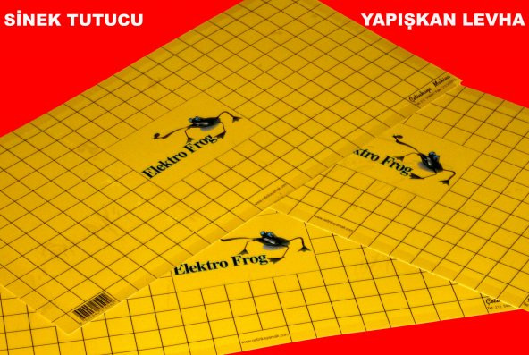 Sinek Tutucu Yapışkan Bant-Levha 30x60 cm 10 ADET - 2