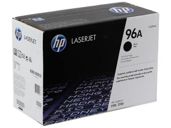 HP C4096A (96A) 2100 LASER TONER ORJINAL 5.000 SAYFA