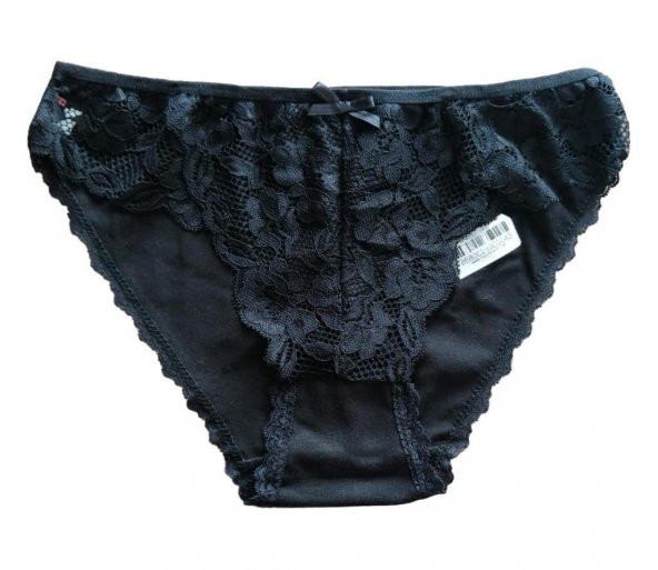 Özlem Dantelli Bikini Külot Standart M Beden Karışık Desen