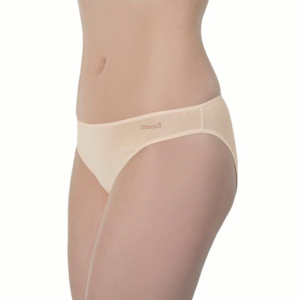 Kom Bayan Basic Bikini Külot Tekli