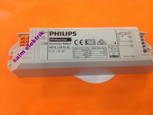 PHILIPS 18W ELEKTRONİK BALAST