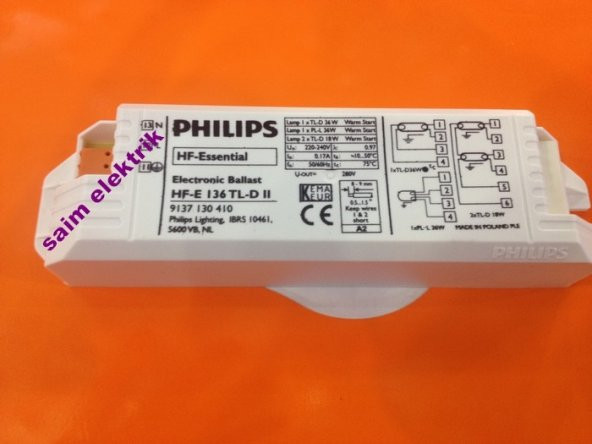 PHILIPS 36W ELEKTRONİK BALAST