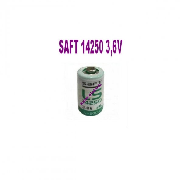 SAFT LS 14250 3,6V LİTHİUM PİL