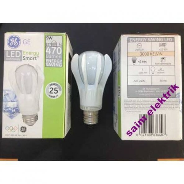 9W LED AMPÜL GENERAL ELC 470 LÜMEN 3000 KELVİN
