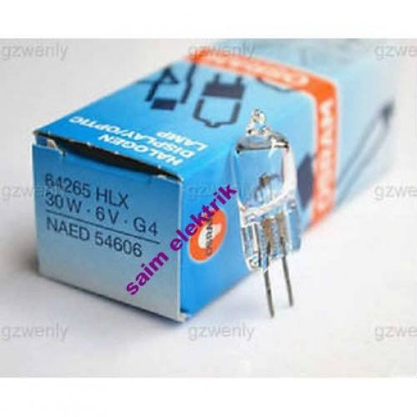 OSRAM 64261 12V 30W G6,35 AMPÜL ürün görseli 1