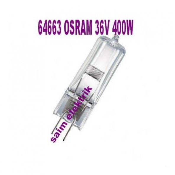 64663 OSRAM 36V 400W