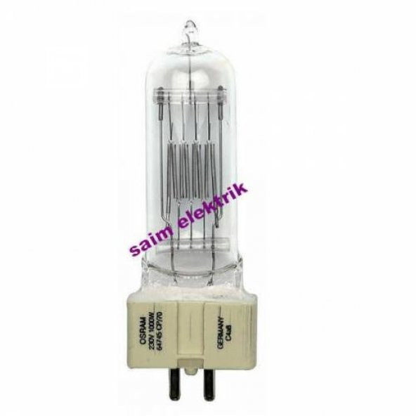 OSRAM 64745 FVA CP/70 1000W 230V GX9,5