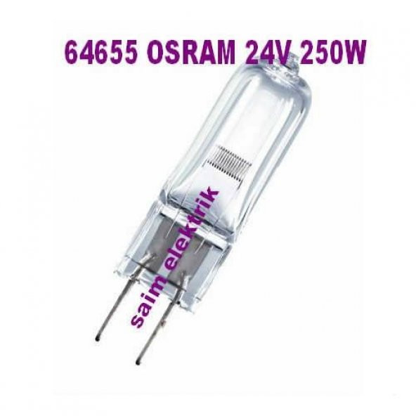 64655 OSRAM 24V 250W