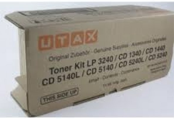 UTAX CD-1340/1440/5140/5240/LP-3240/4240/5240 SİYAH TONER ORJ 15K