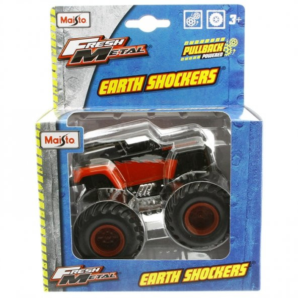 Maisto Earth Shoekers Oyuncak Jeep 12 cm Fresh Metal